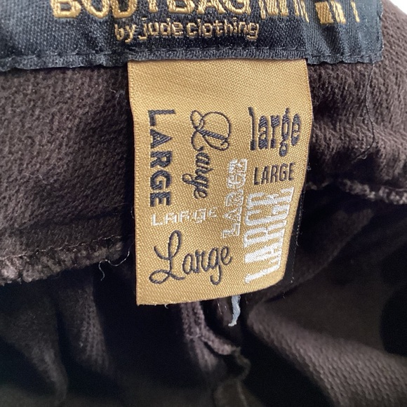 Body bag by Jude brown corduroy Snap Up Circle skirt. Lg - Picture 8 of 16